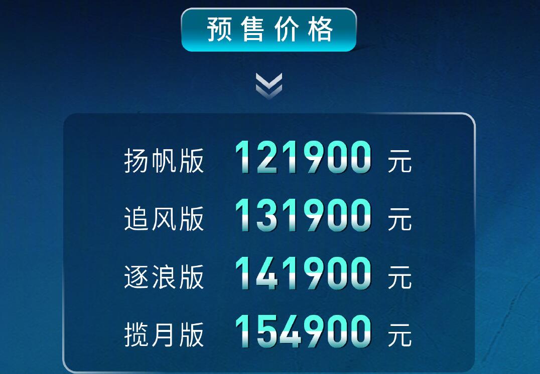 外观设计优雅时尚，东风风行游艇开启预售12.19~15.49万元